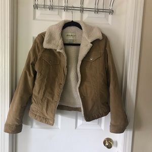 Sherpa-lined Jacket